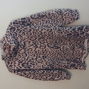 Leopard Print Sweatshirt By LOLA grace Size Medium
